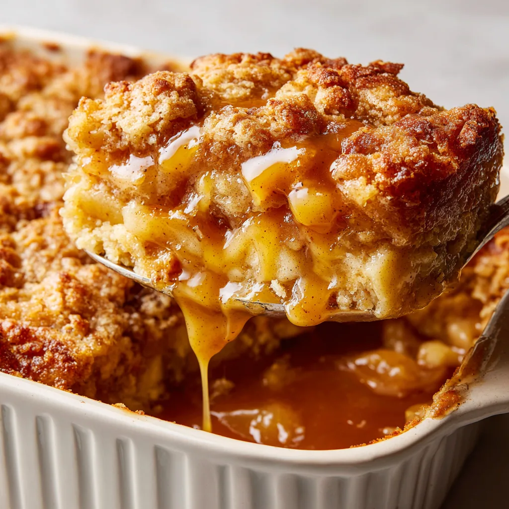 Caramel Apple Dump Cake (3)