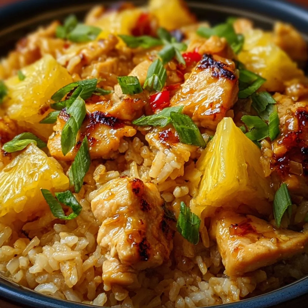 Pineapple Chicken and Rice