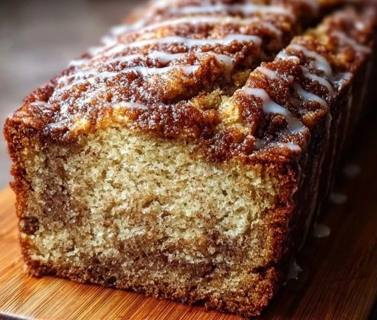 Homemade Cinnamon Swirl Banana Bread