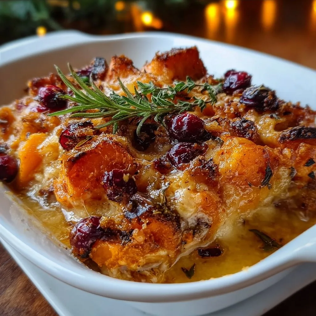Sweet Potato & Cranberry Gratin: A Must-Try Festive Recipe!