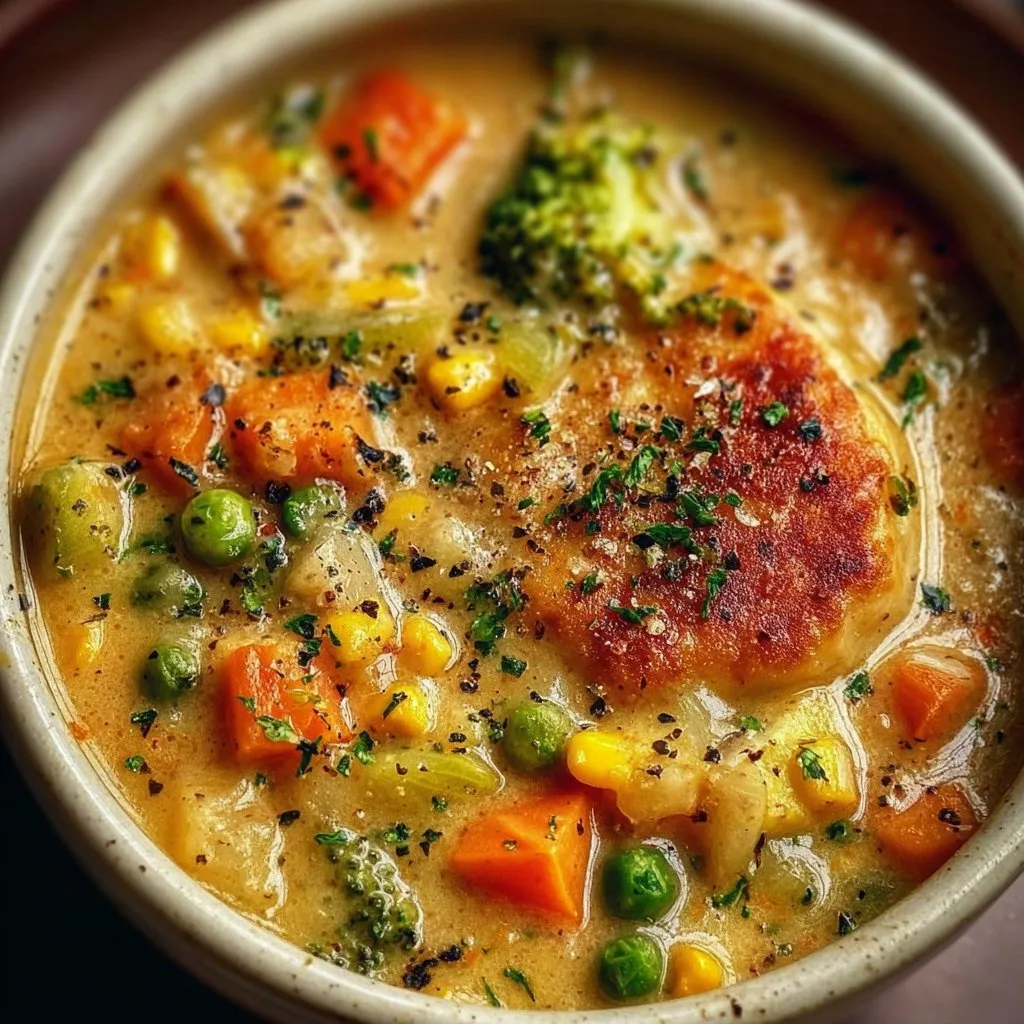 Veggie Pot Pie Soup: Comfort in a Bowl Without the Crust