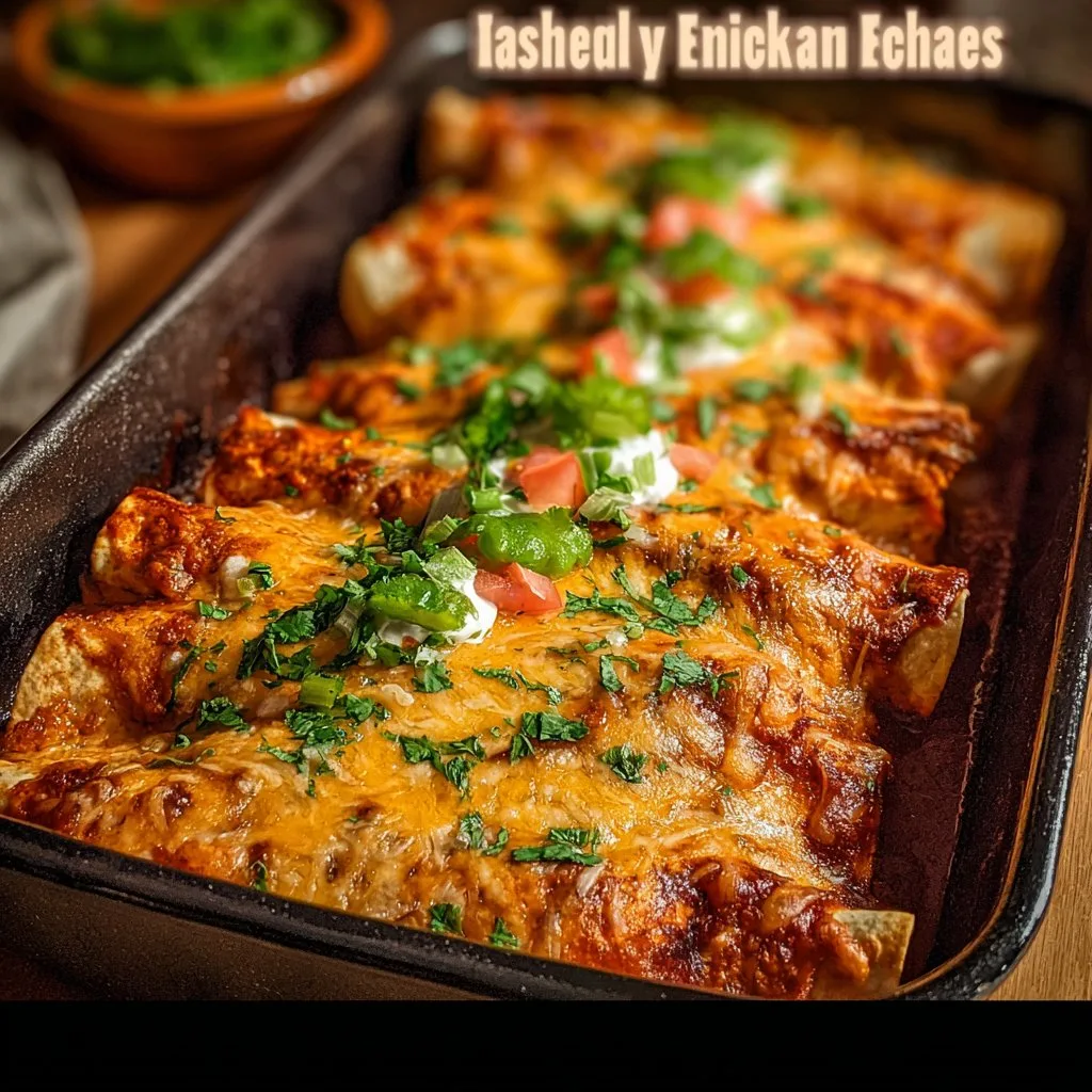 Ultimate Quick and Easy Chicken Enchiladas