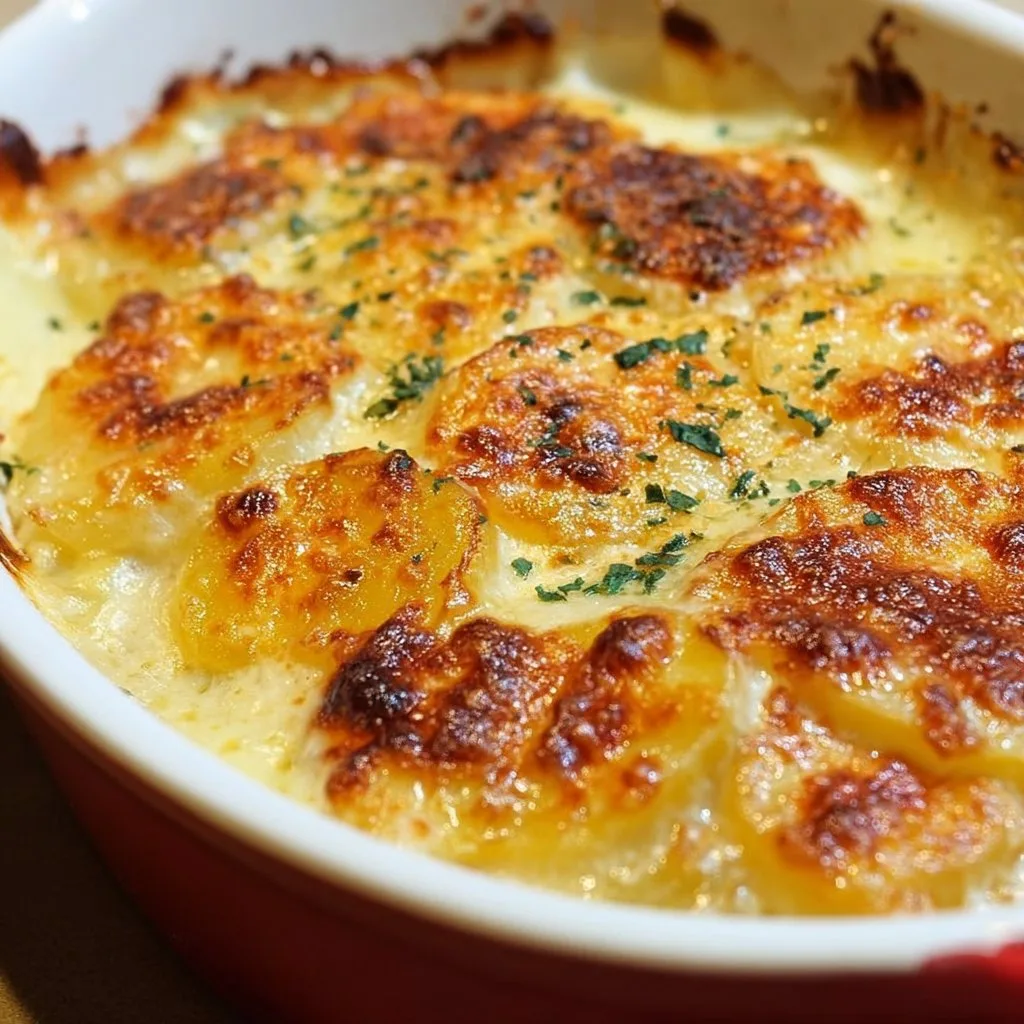 Copycat Ruth's Chris Potatoes Au Gratin