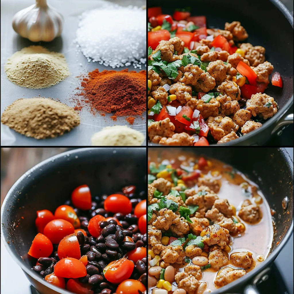 Zoom Overhead Hero Of One Pan Ground Turkey (2)