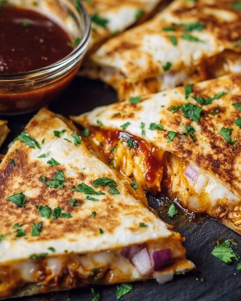 BBQ Chicken Quesadillas – The Perfect Easy Dinner Idea