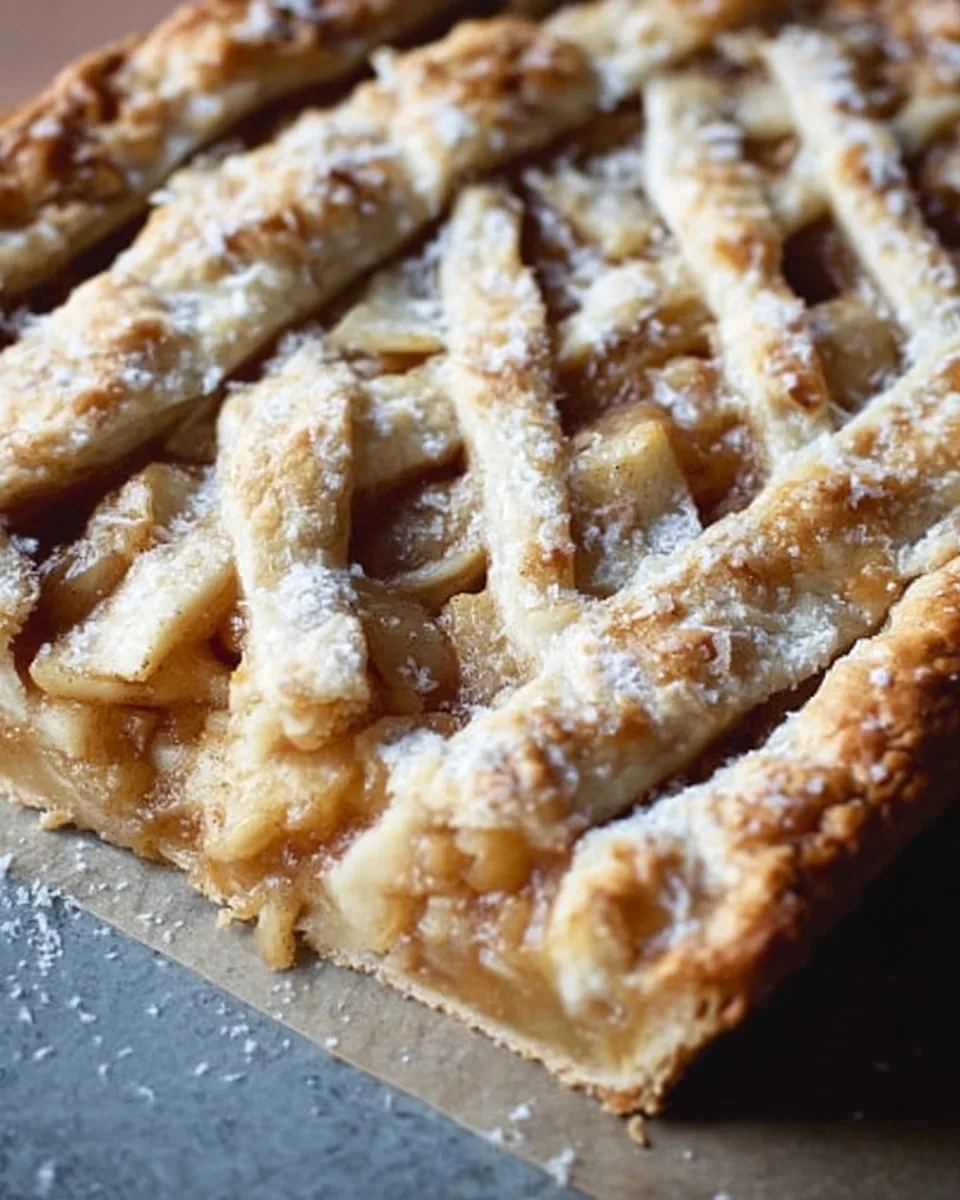 Apple Slab Pie
