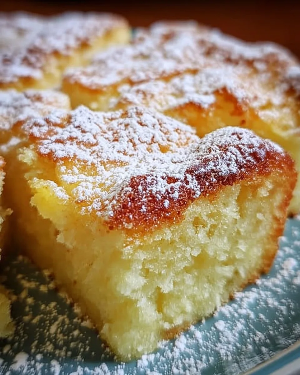 French Butter Cake