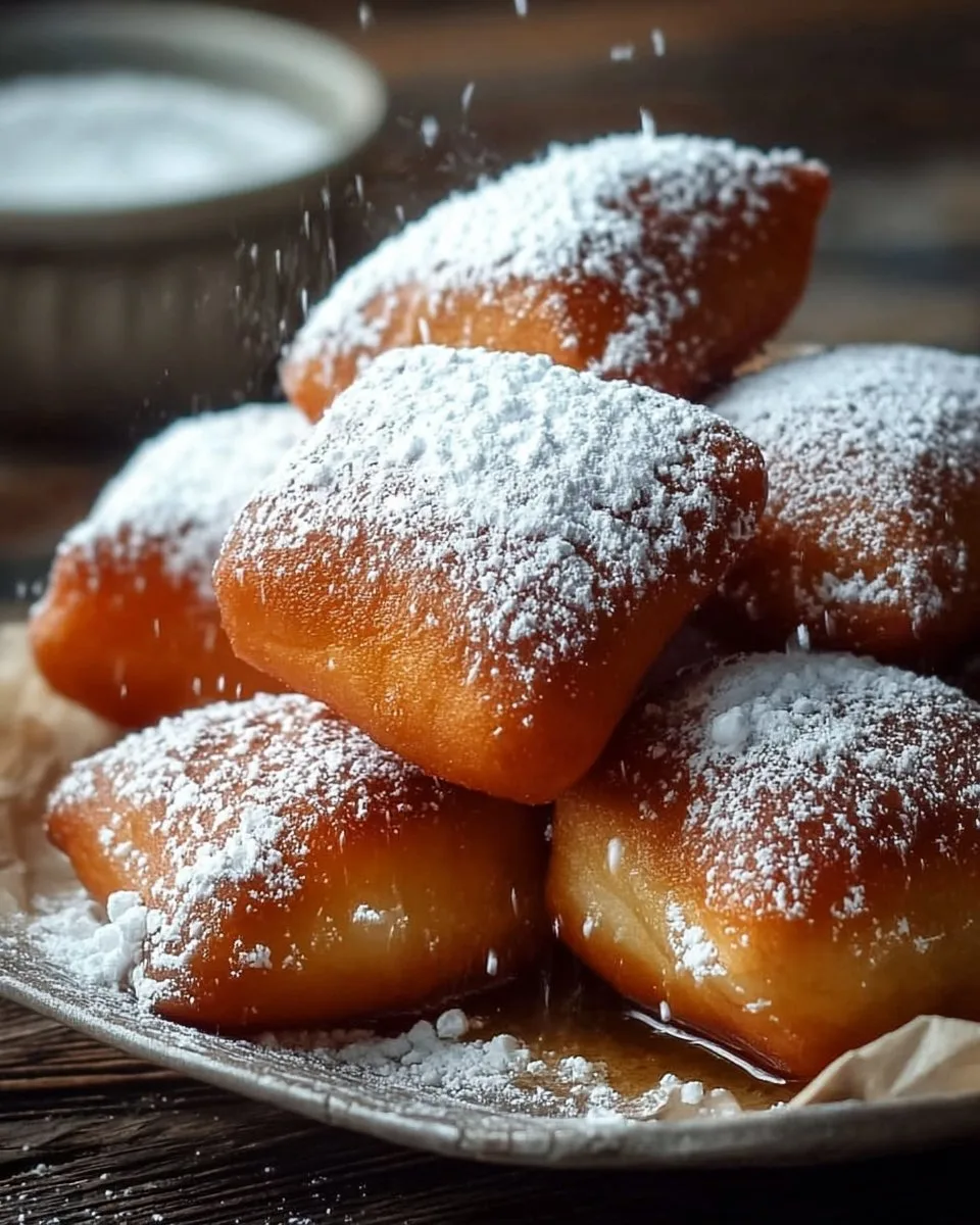 Easy Vanilla French Beignets