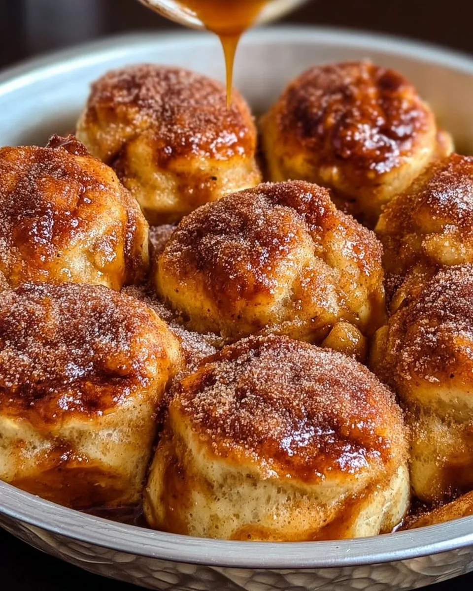 Simple Caramel Apple Pie Bombs