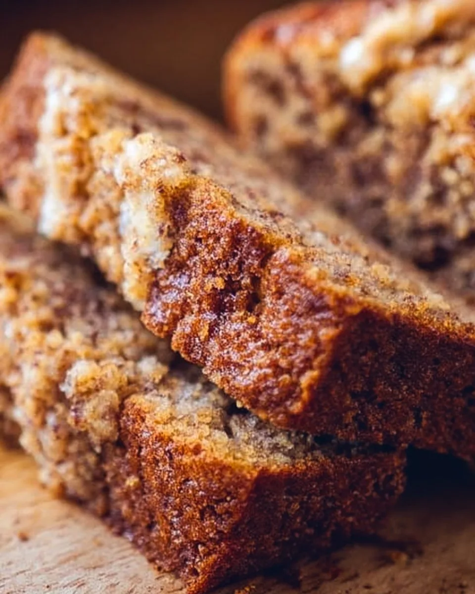Coffee Cake Banana Bread