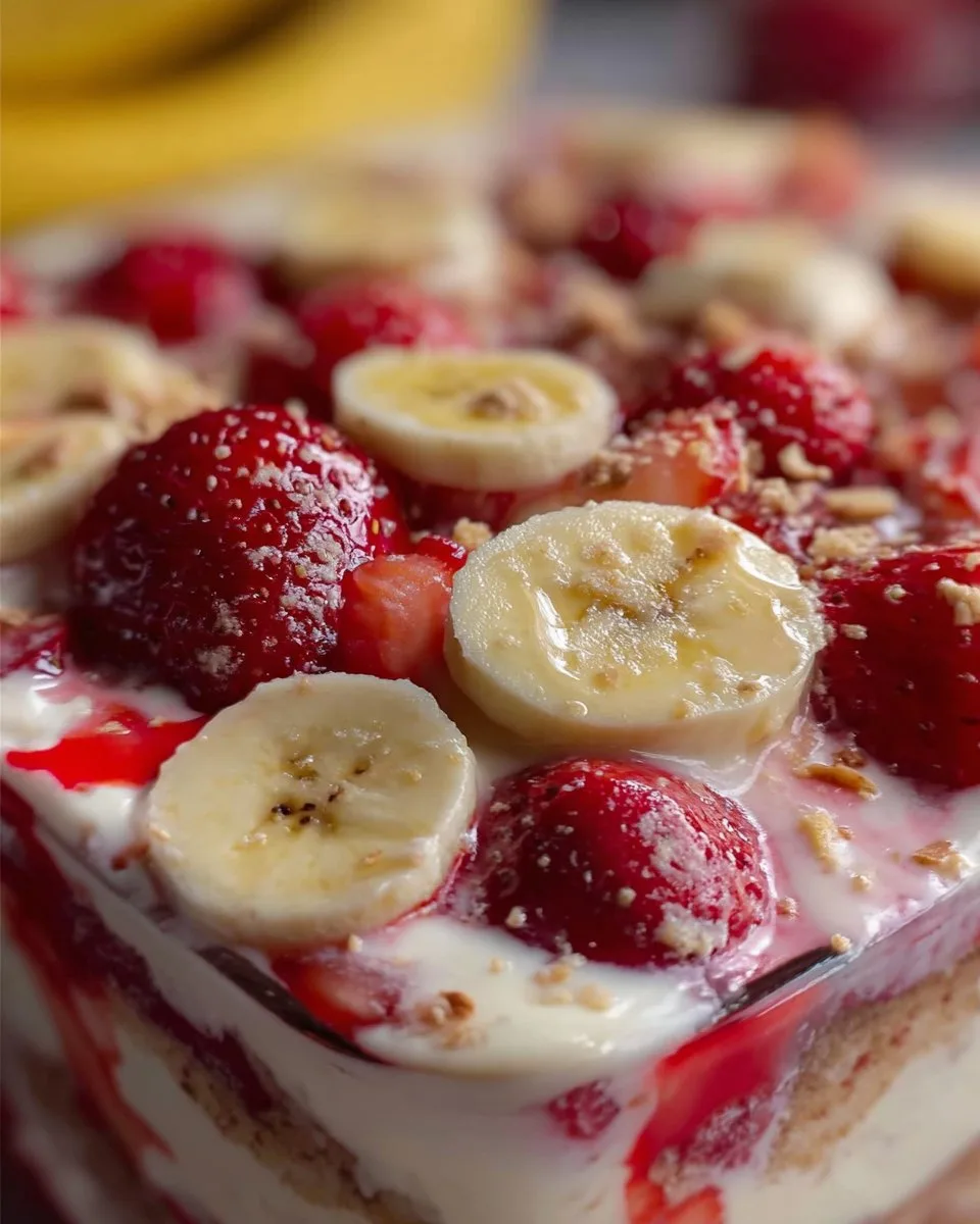 Strawberry Banana Pudding Dream