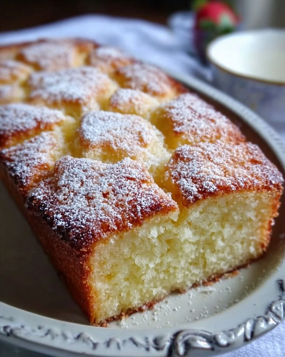 French Butter Cake