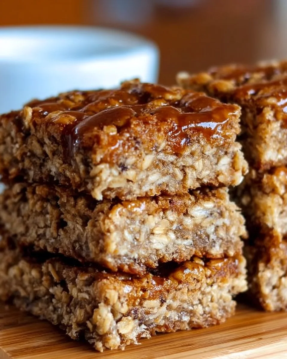 Banana Oatmeal Bars