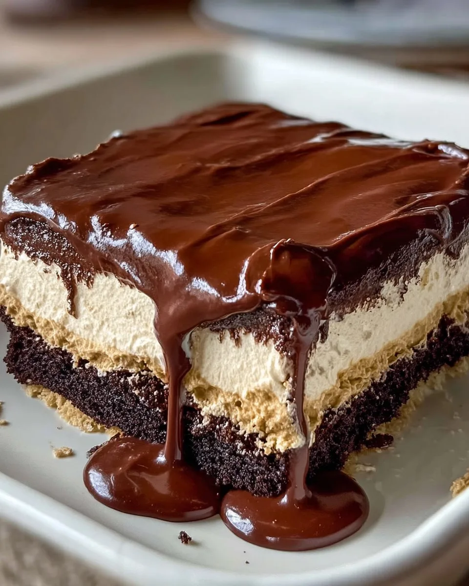 No-Bake Chocolate Eclair Cake