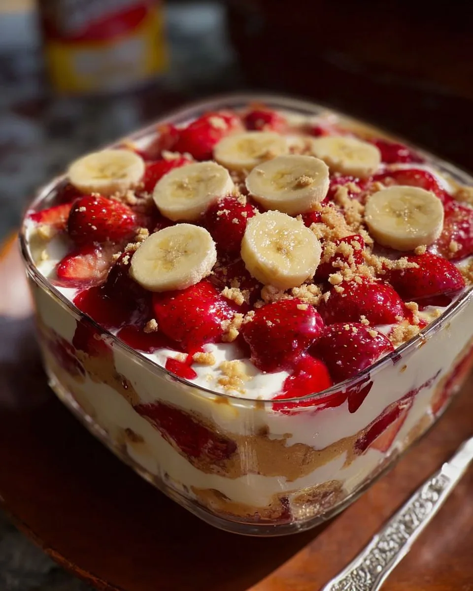 Strawberry Banana Pudding Dream