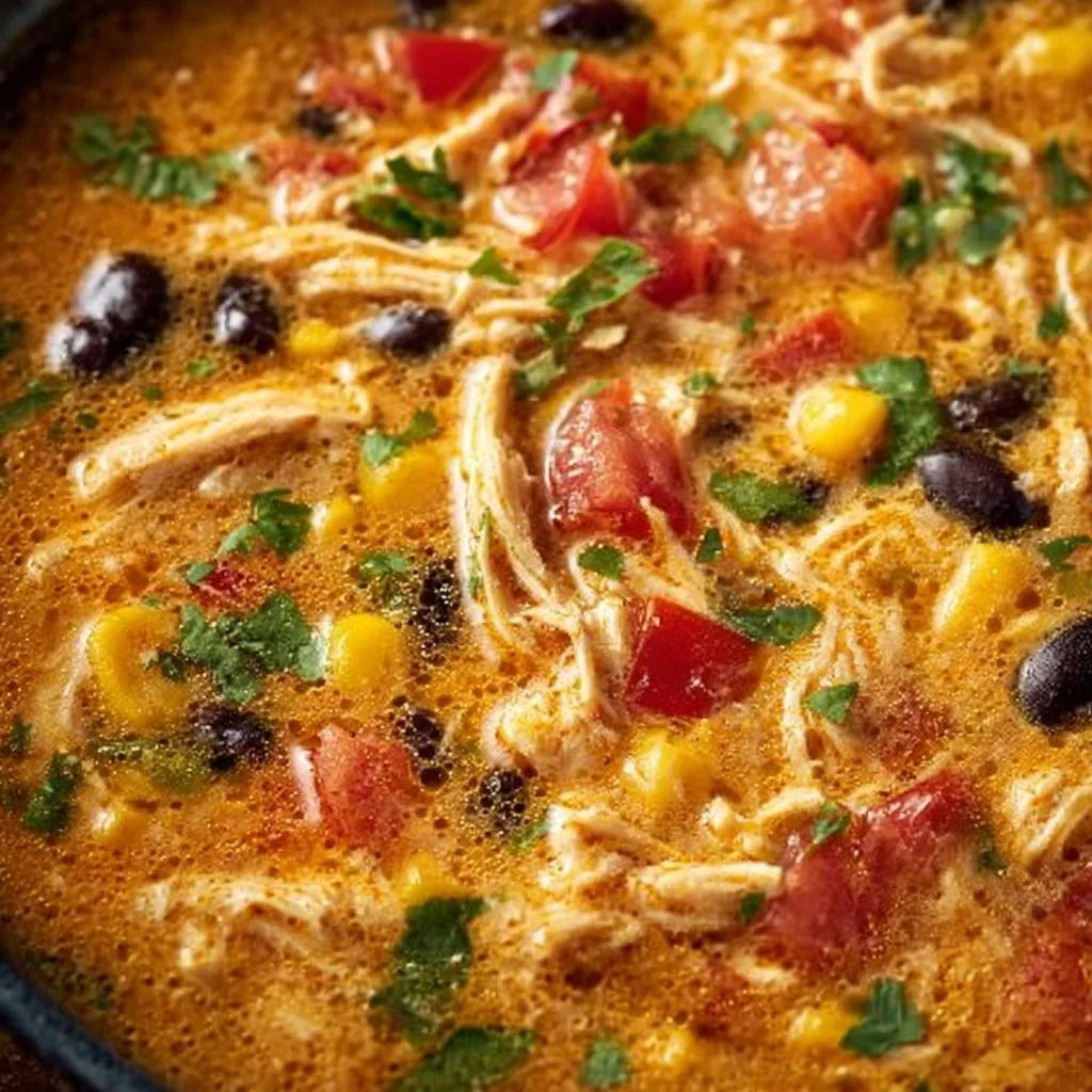 Creamy Chicken Tortilla Soup
