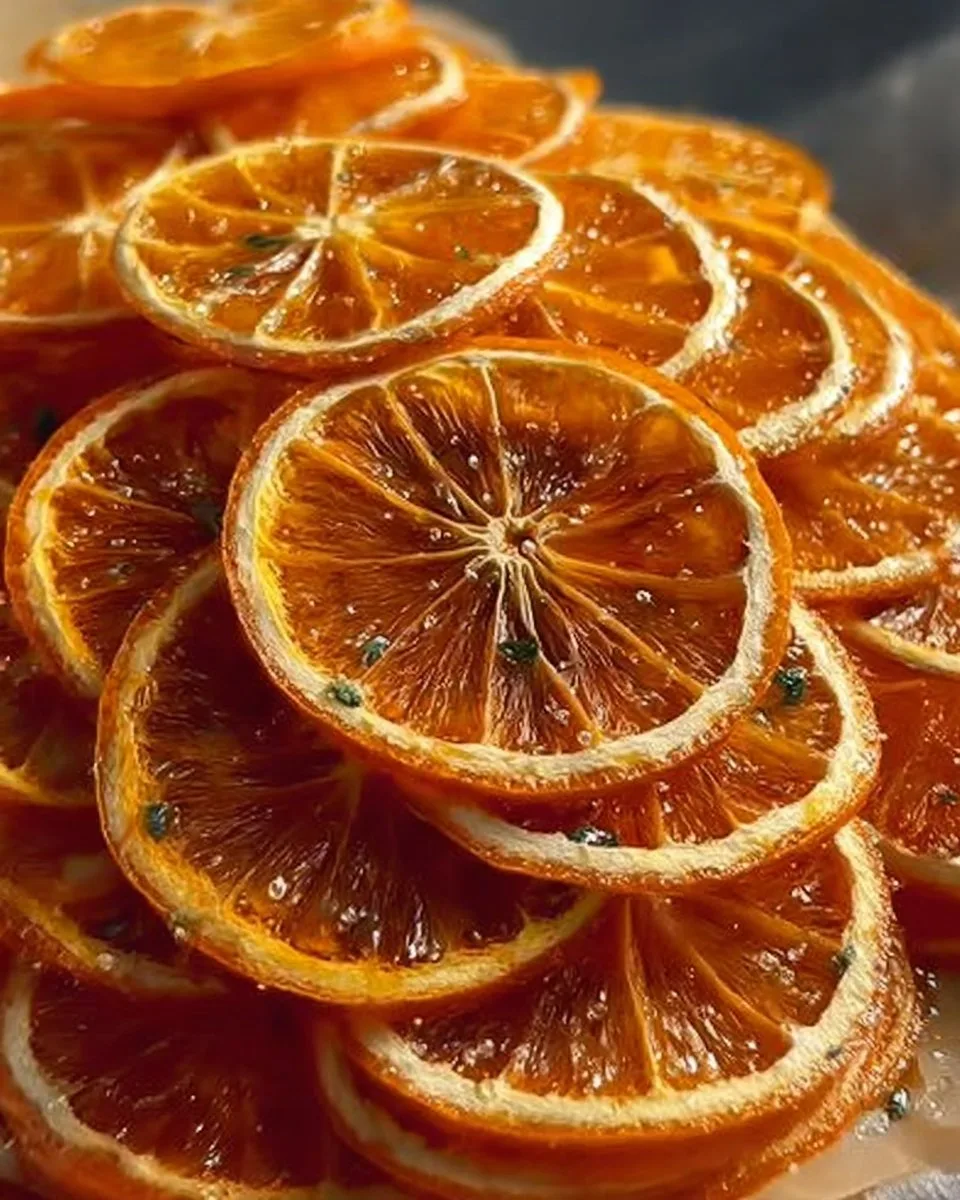 How to make PERFECT dried orange slices for holiday decorations 🍊 #christmasdecor #holidaydecor