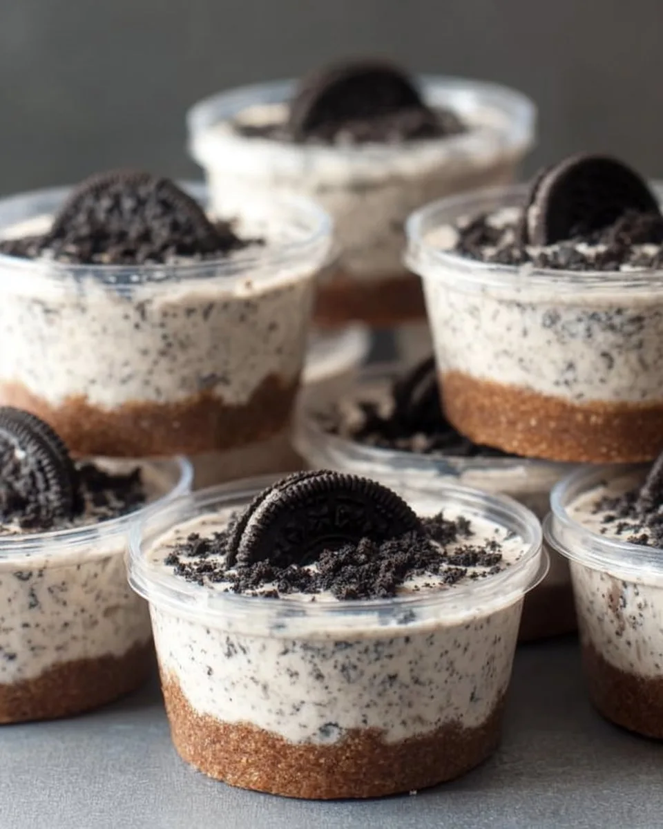 Cookies and Cream Dessert Cups