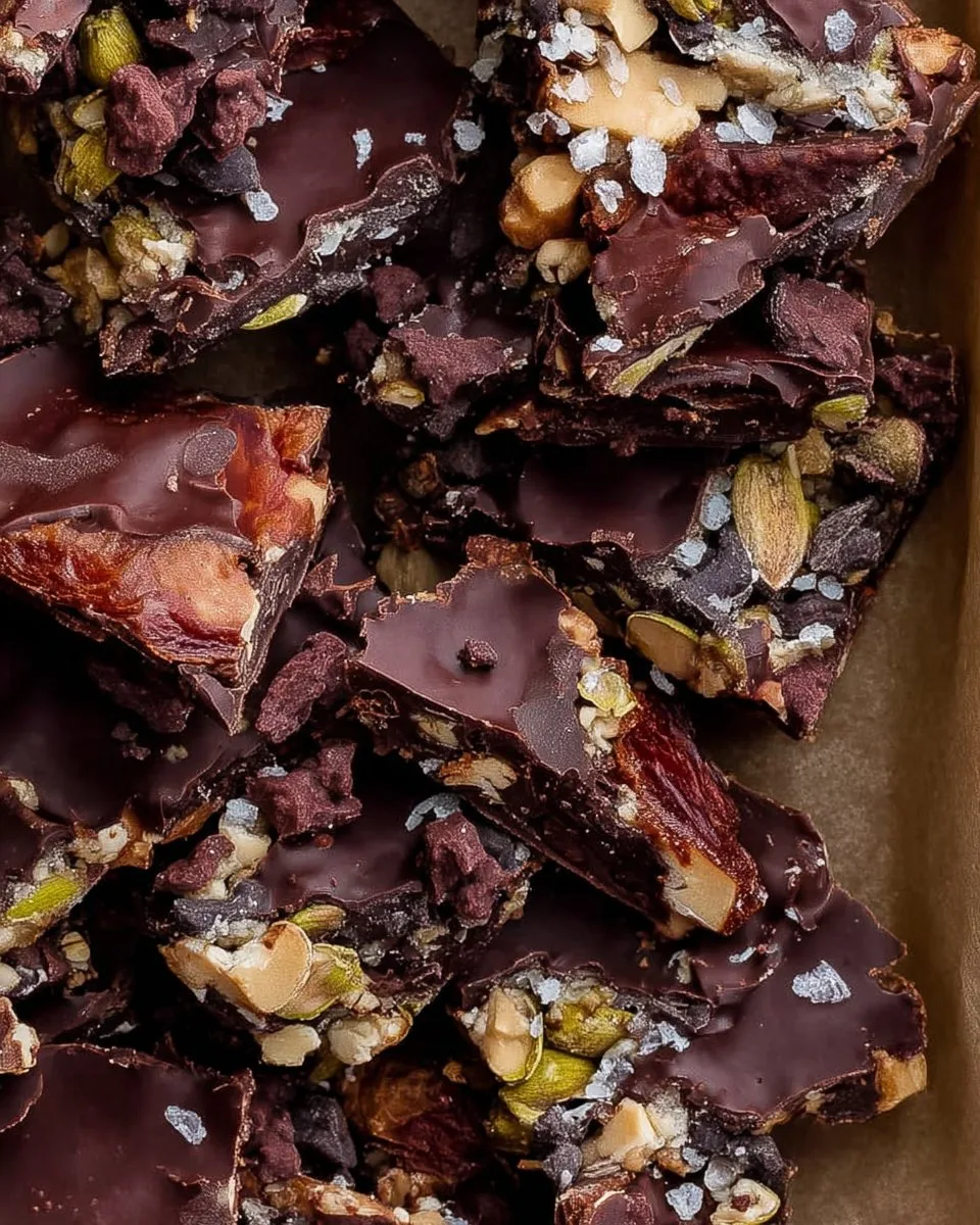 Viral Chocolate Date Bark