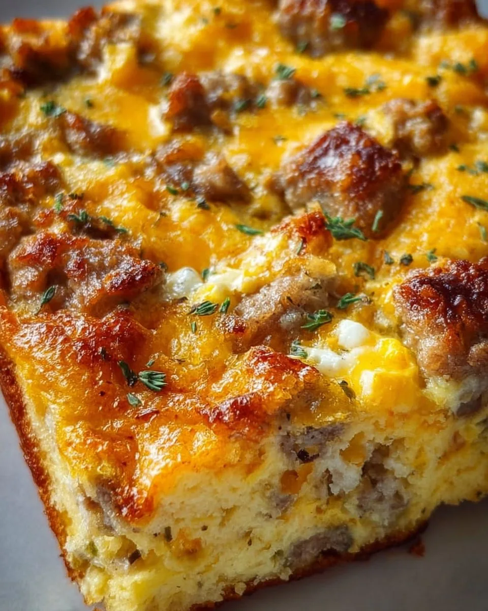 Easy Sausage and Egg Casserole: 6-Ingredient Breakfast Bliss