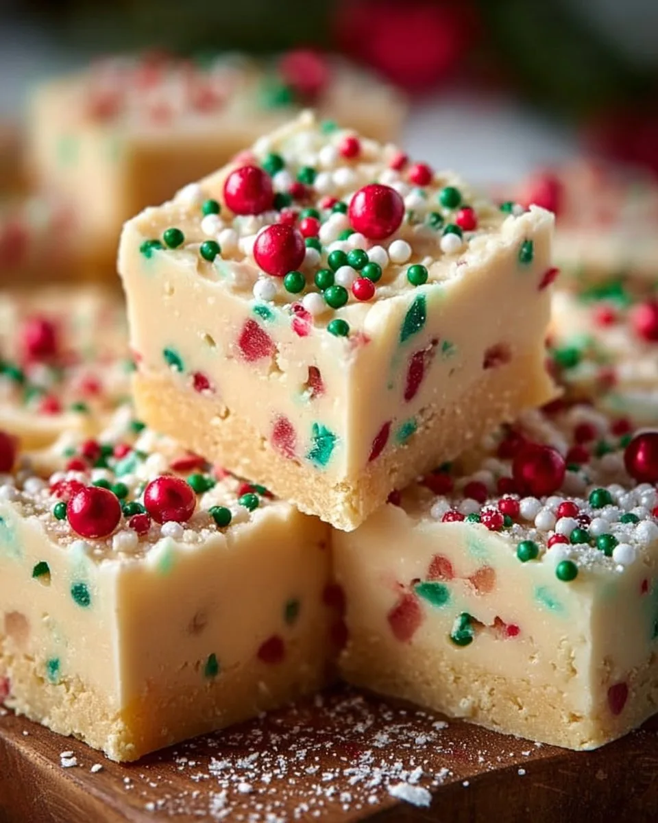Easy Christmas Sugar Cookie Fudge