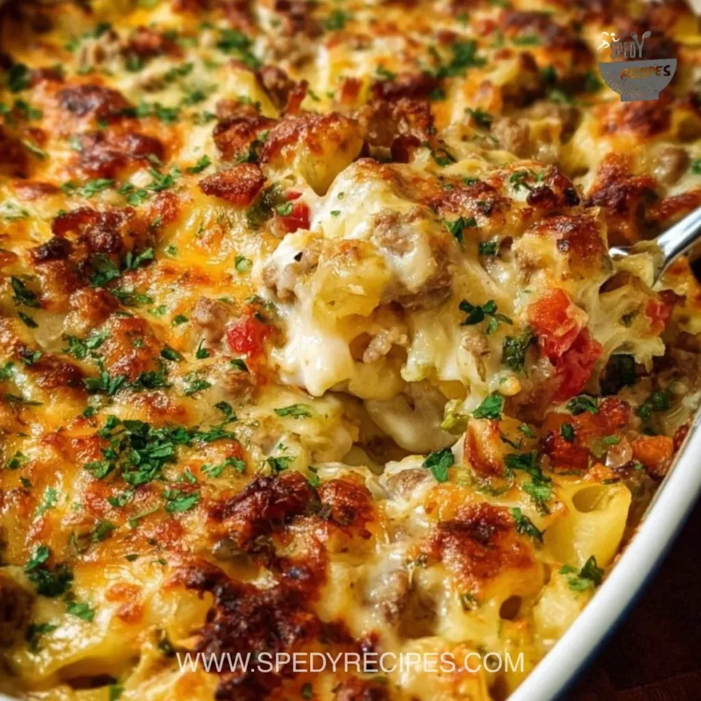 Crazy Good Casserole Delicious Crazy Good Casserole recipe full of flavor and comfort food goodness