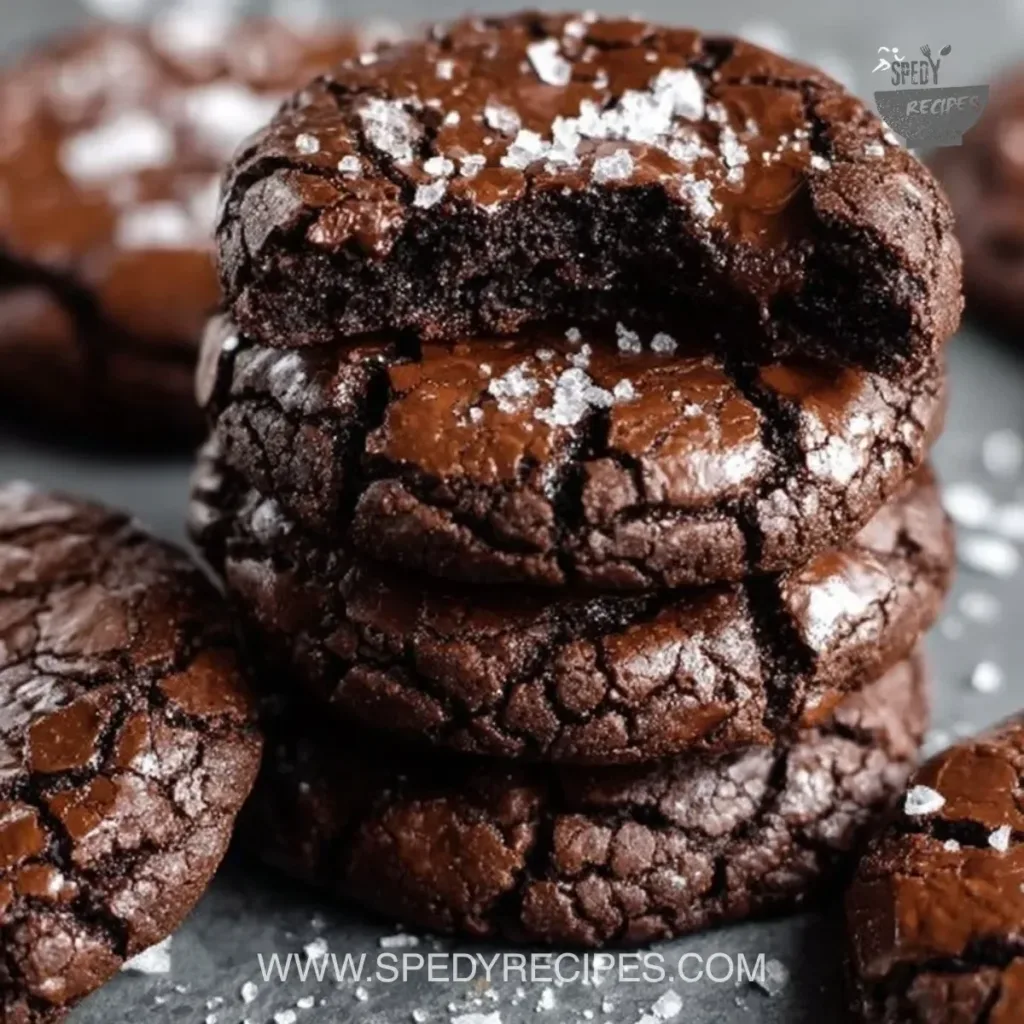 Gourmet Brownie Cookies Gourmet brownie cookies with rich chocolate and chewy texture