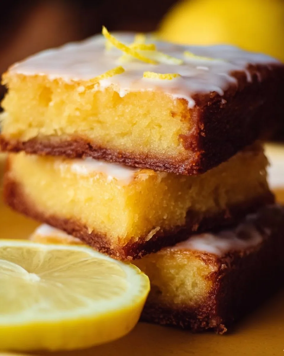 Lemon Brownies