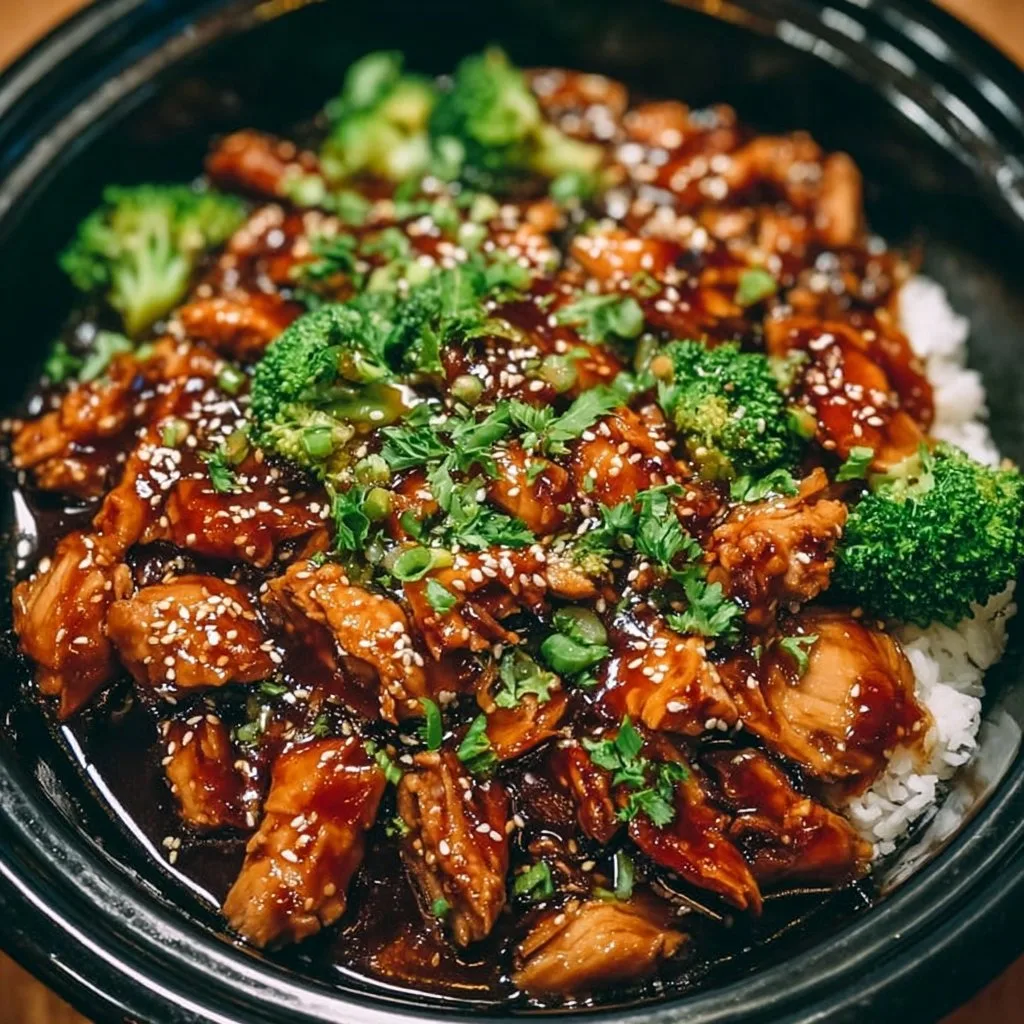 Dump and Go Crockpot Teriyaki Chicken