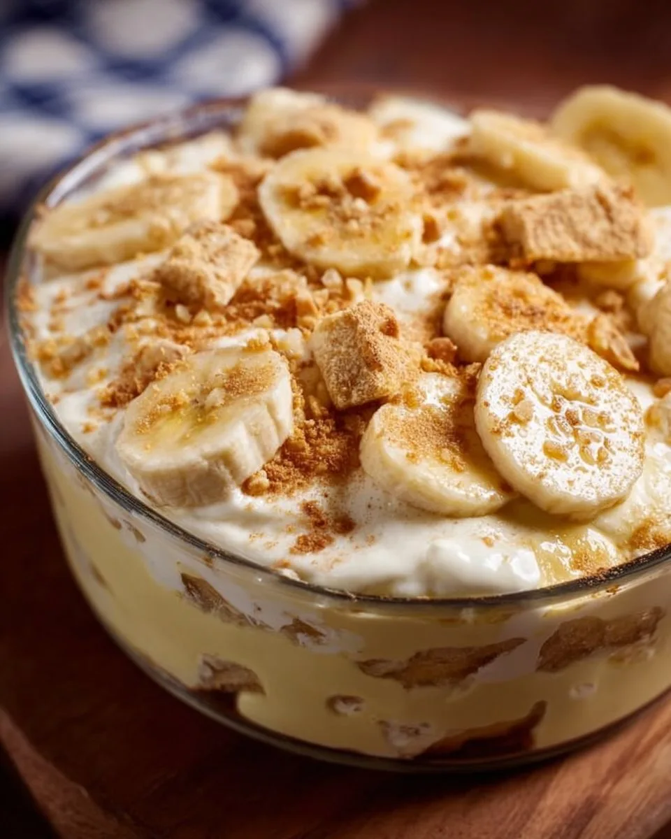 Old-Fashioned Homemade Banana Pudding