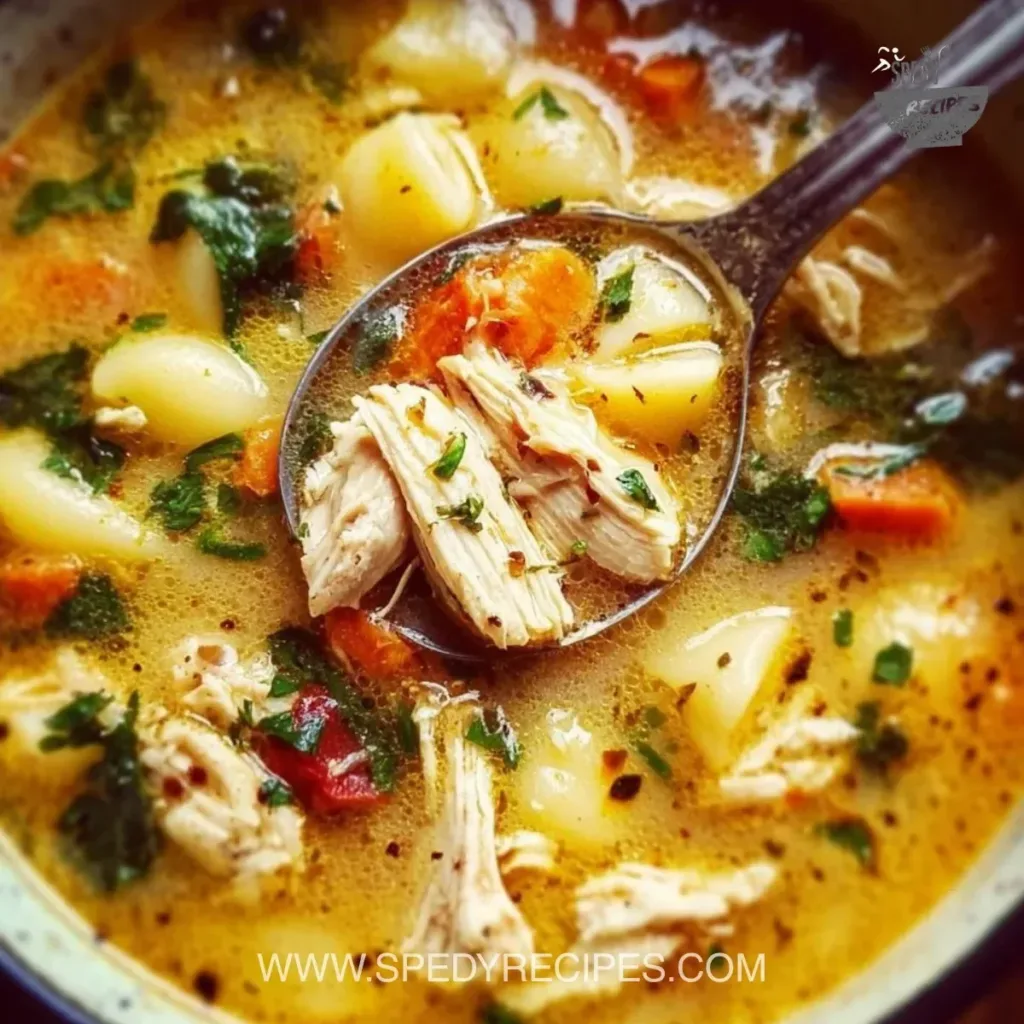 Bowl of Marry Me Chicken Soup, a comforting chicken soup recipe