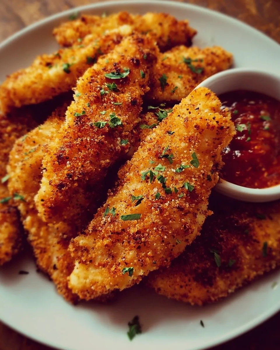 Homemade Baked Chicken Tenders