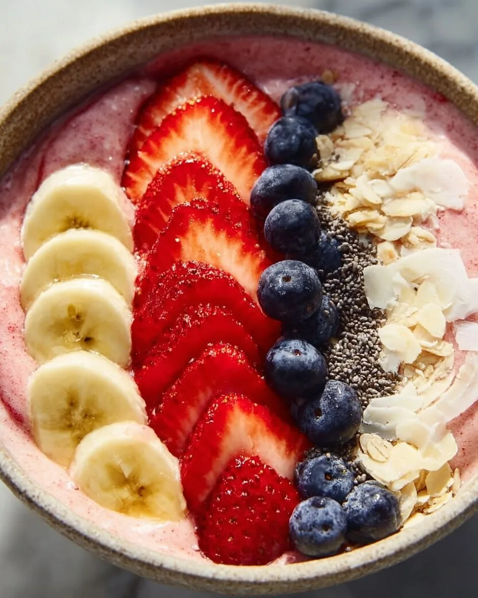 5-Minute Fruit Smoothie Bowl (with Greek Yogurt)