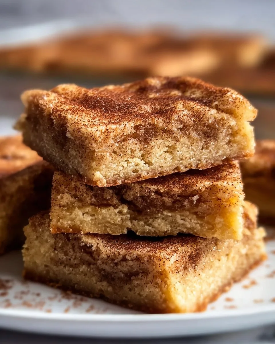 Easy Snickerdoodle Cookie Bars Recipe | Chewy, Sweet Cinnamon Delight