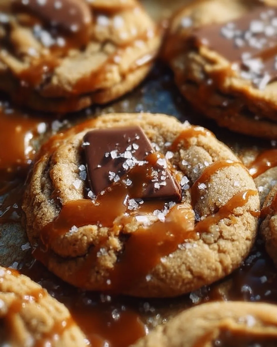 Salted Caramel Cookie Recipe