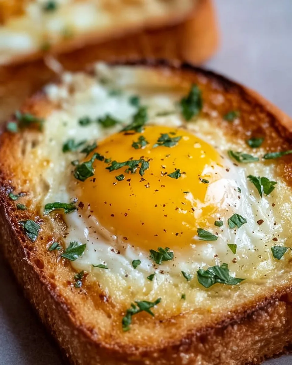Air Fryer Egg and Cheese Toast