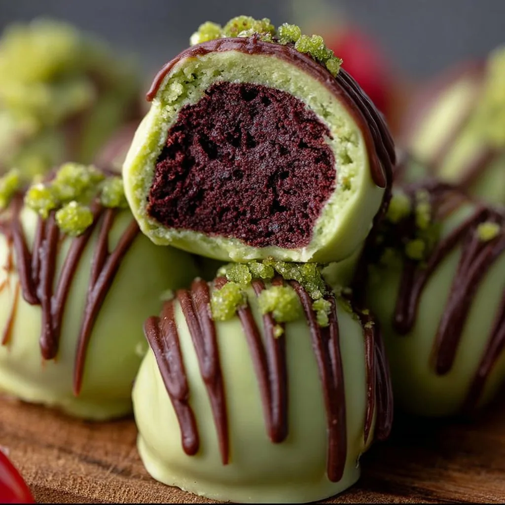 Grinch Oreo Truffles