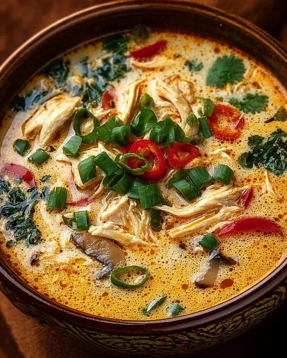 Crockpot Thai Coconut Chicken Soup: An Incredible Ultimate Recipe