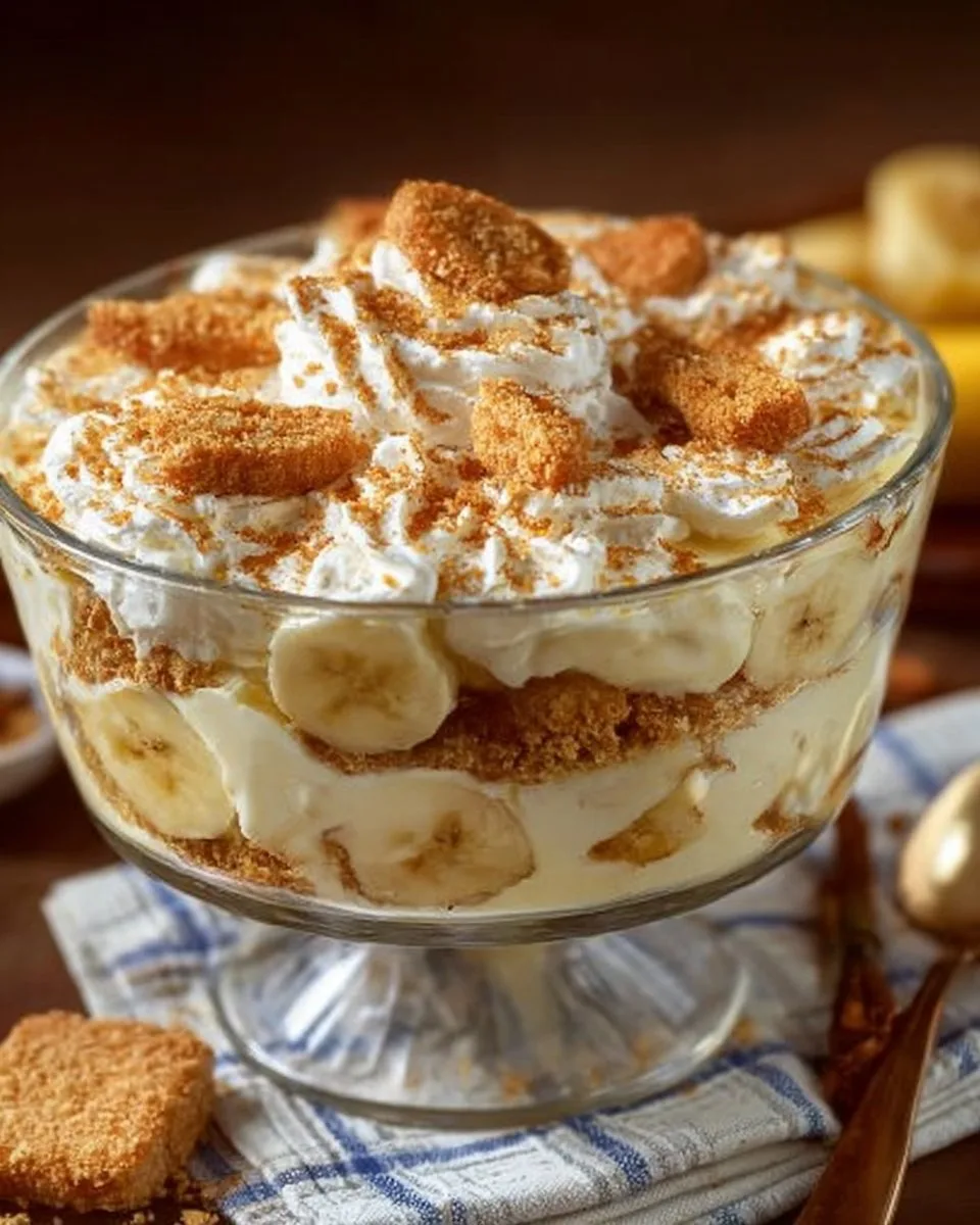 Old-Fashioned Homemade Banana Pudding – Southern Comfort at Its Sweetest