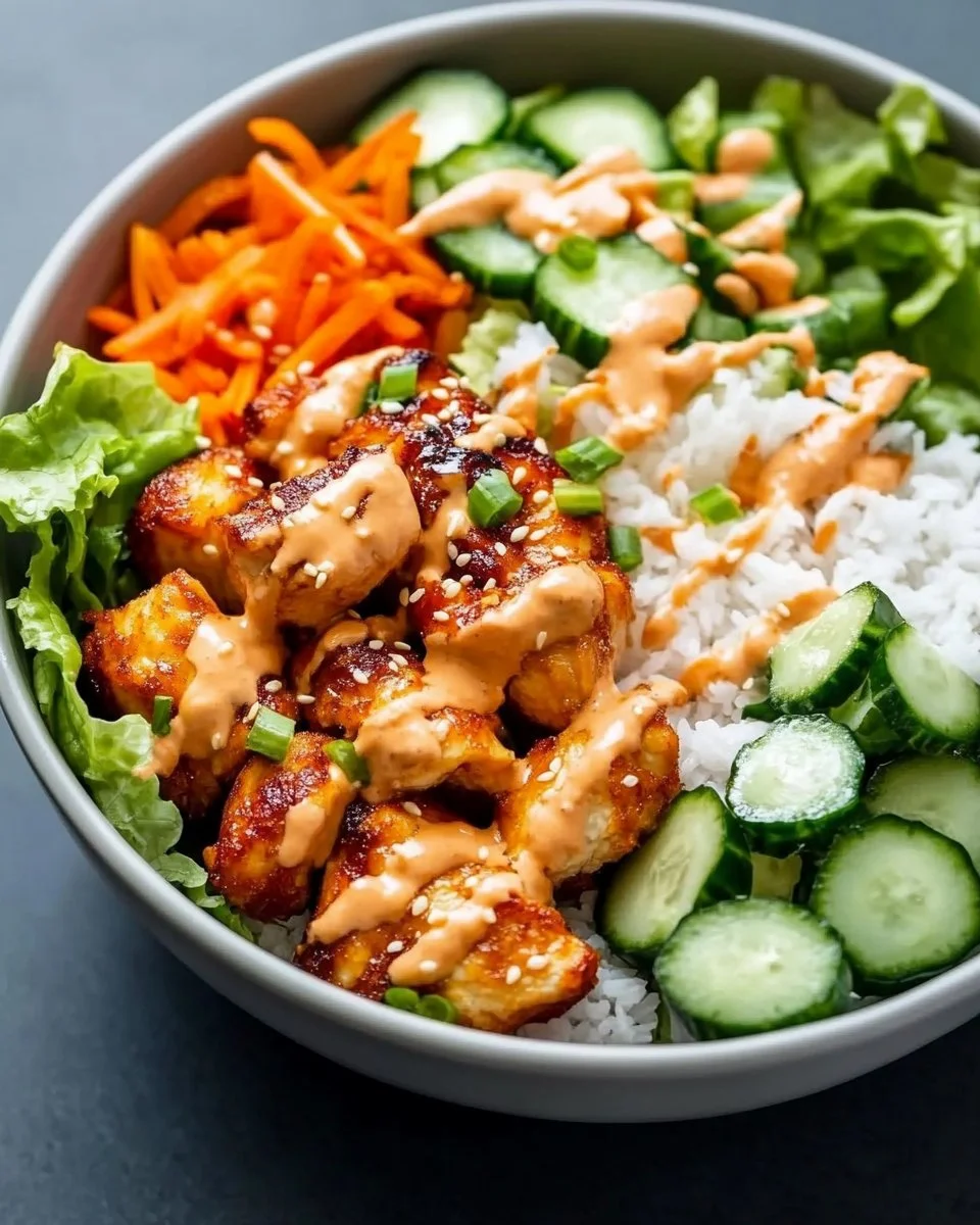 Bang Bang Chicken Bowl