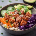 Bang Bang Salmon Bites - crispy and flavorful seafood appetizer