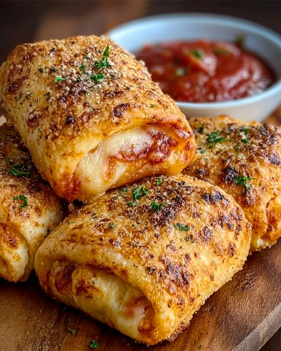 Air Fryer Pizza Rolls