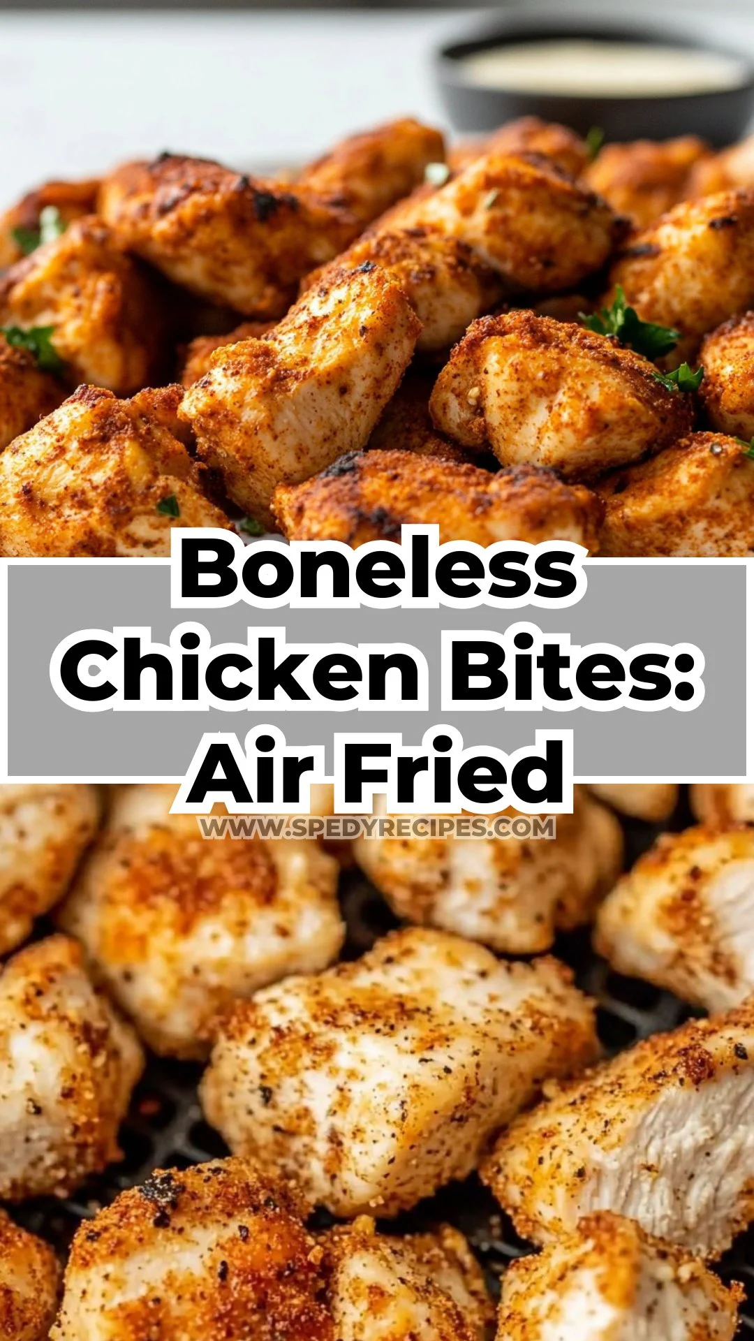 Air Fryer Boneless Chicken Bites