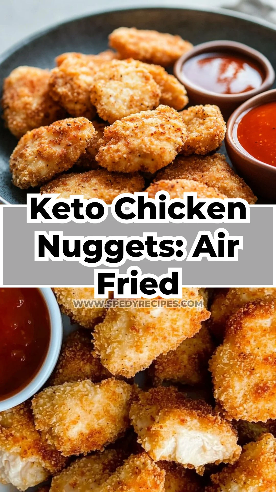 Keto Air Fryer Chicken Nuggets