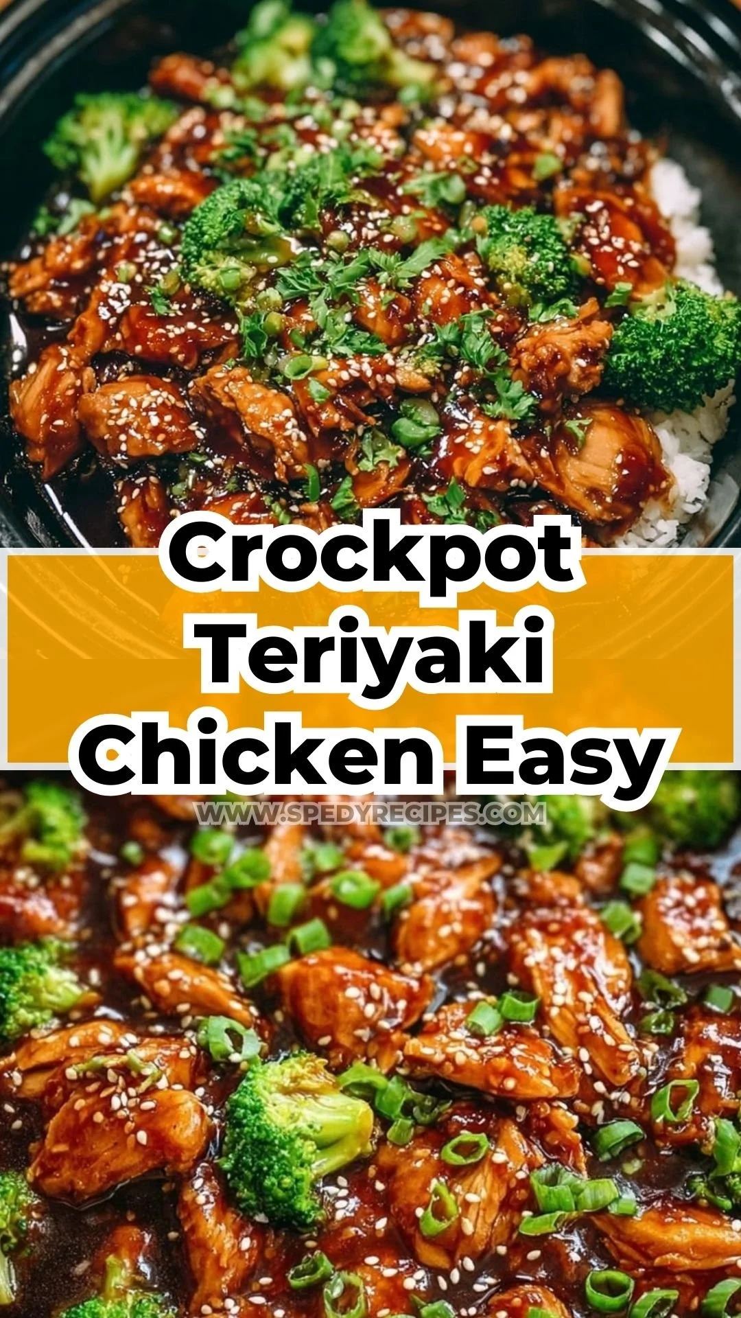 Dump and Go Crockpot Teriyaki Chicken