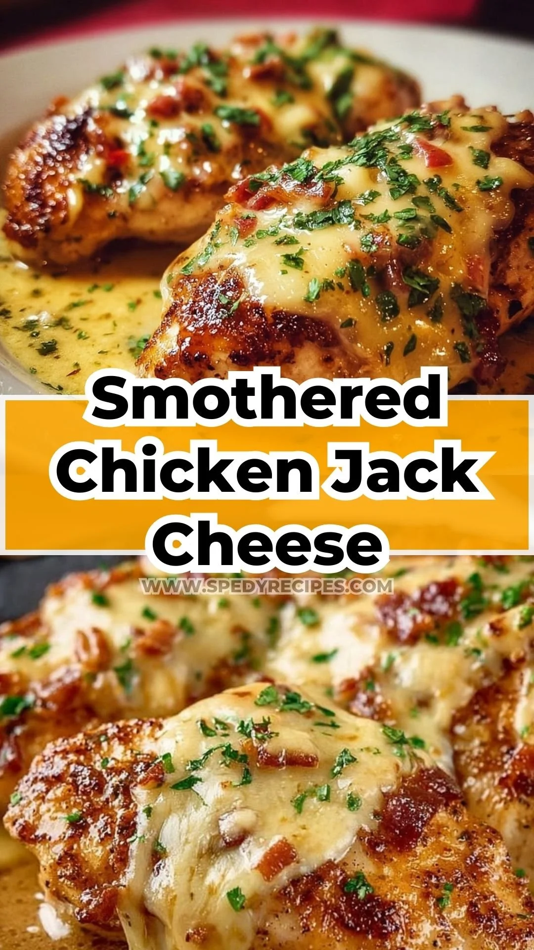 Texas Roadhouse Smothered Chicken with Jack Cheese