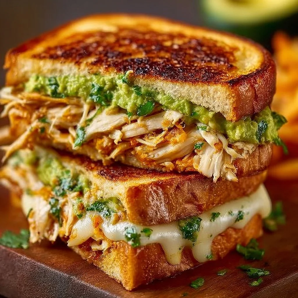 Chicken Avocado Melt Sandwich