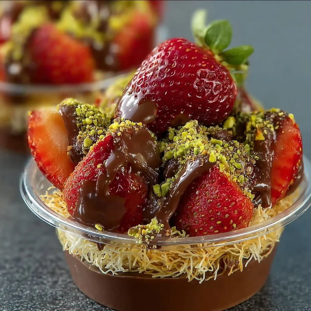 Chocolate Strawberry Cups