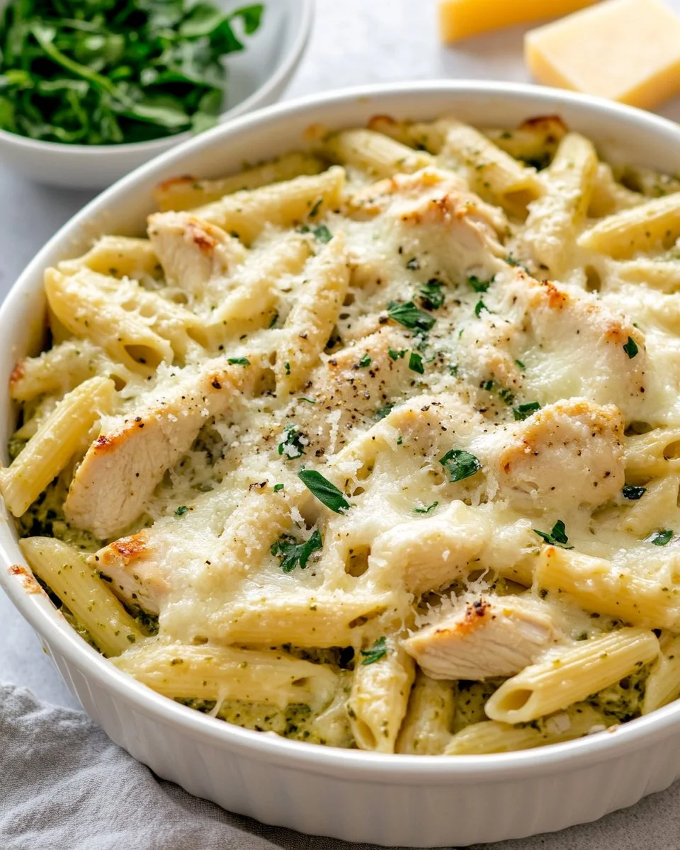 Creamy Pesto Chicken Pasta