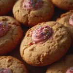 Freshly baked Crumbl Cookies with various unique flavors on display